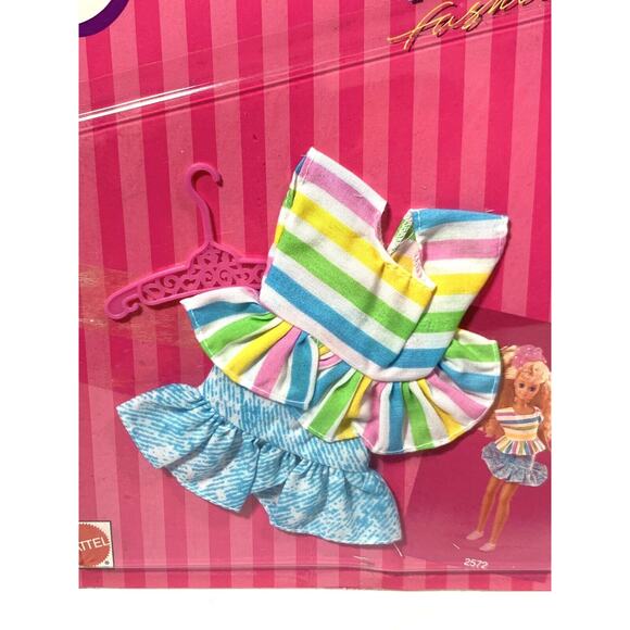 Vintage 1988 Skipper Lookin Lively Fashions #2572 Mattel New Barbie Doll Clothes - Picture 2 of 3